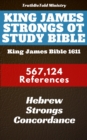 King James Strongs OT Study Bible : King James Bible 1611 - 567124 References - Hebrew Strongs Concordance - eBook