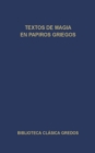 Textos de magia en papiros griegos - eBook