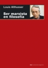 Ser marxista en filosofia - eBook