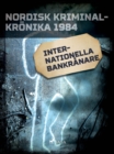 Internationella bankranare - eBook