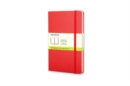 Moleskine Large Plain Hardcover Notebook Red - Book