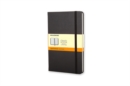 Moleskine Pocket Hardcover Ruled Notebook Black - Book