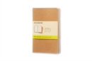 Moleskine Plain Cahier - Kraft Cover (3 Set) - Book