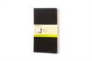 Moleskine Plain Cahier L - Black Cover (3 Set) - Book