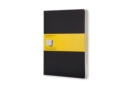 Moleskine Squared Cahier Xl - Black Cover (3 Set) - Book