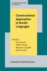 Constructional Approaches to Nordic Languages - eBook