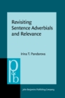 Revisiting Sentence Adverbials and Relevance - eBook
