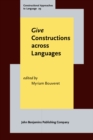 <i>Give</i> Constructions across Languages - eBook