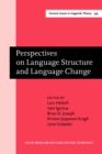 Perspectives on Language Structure and Language Change : Studies in honor of Henning Andersen - eBook
