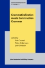 Grammaticalization meets Construction Grammar - eBook