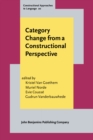 Category Change from a Constructional Perspective - eBook