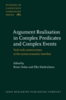 Argument Realisation in Complex Predicates and Complex Events : Verb-verb constructions at the syntax-semantic interface - eBook