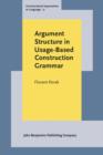 Argument Structure in Usage-Based Construction Grammar : Experimental and corpus-based perspectives - eBook