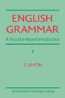 English Grammar : A function-based introduction. Volume I - eBook