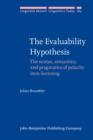 The Evaluability Hypothesis : The syntax, semantics, and pragmatics of polarity item licensing - eBook