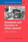 Standards and Variation in Urban Speech : Examples from Lowland Scots - eBook