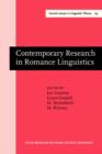 Contemporary Research in Romance Linguistics : Papers from the XXII Linguistic Symposium on Romance Languages, El Paso/Juarez, February 22-24, 1992 - eBook