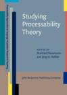 Studying Processability Theory : An Introductory Textbook - eBook
