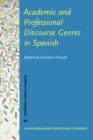 Academic and Professional Discourse Genres in Spanish - eBook