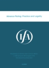 Advance Ruling: Practice and Legality : Practice and Legality - eBook
