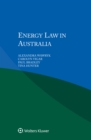 Energy Law in Australia - eBook