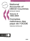 National Accounts of OECD Countries 2006, Volume II, Detailed Tables - eBook