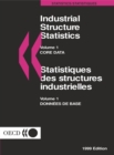 Industrial Structure Statistics 1999 Vol. 1: Core Data - Vol. 2: Energy Consumption - eBook