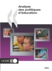 Analyse des politiques d'education 2003 - eBook