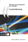Etudes economiques de l'OCDE : Luxembourg 2003 - eBook