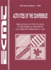 Activities of the Conference: Resolutions of the Council of Ministers of Transport and Reports Approved 1998 - eBook