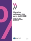 Comptes nationaux des pays de l'OCDE, Comptes des administrations publiques 2012 - eBook