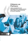 Citizens as Partners OECD Handbook on Information, Consultation and Public Participation in Policy-Making - eBook