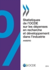 Statistiques de l'OCDE sur les depenses en recherche et developpement dans l'industrie 2014 ANBERD - eBook