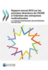 Rapport annuel 2014 sur les principes directeurs de l'OCDE a l'intention des entreprises multinationales La conduite responsable des entreprises par secteur - eBook