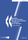 Modele de convention fiscale concernant le revenu et la fortune : Version abregee 2000 - eBook