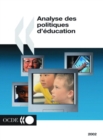 Analyse des politiques d'education 2002 - eBook