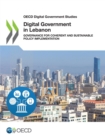 OECD Digital Government Studies Digital Government in Lebanon Governance for Coherent and Sustainable Policy Implementation - eBook