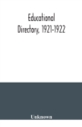 Educational directory, 1921-1922 - Book