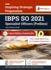 IBPS Specialist Officers (SO) Prelims 2021 Exam (Vol 1) | 10 Full-length Mock Tests (Solved) | Latest Edition Institute Banking Personnel Selection Book as per Syllabus - eBook