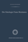 Die Ontologie Franz Brentanos - eBook