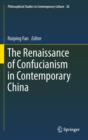The Renaissance of Confucianism in Contemporary China - eBook