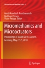Micromechanics and Microactuators : Proceedings of MAMM 2010, Aachen, Germany, May 27-29, 2010 - eBook
