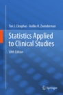 Statistics Applied to Clinical Studies - eBook