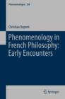 Phenomenology in French Philosophy: Early Encounters - eBook