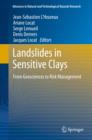 Landslides in Sensitive Clays : From Geosciences to Risk Management - eBook