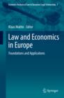 Law and Economics in Europe : Foundations and Applications - eBook