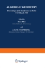 Algebraic Geometry : Proceedings of the Conference at Berlin 9-15 March 1988 - eBook