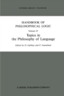 Handbook of Philosophical Logic : Volume IV: Topics in the Philosophy of Language - eBook