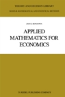 Applied Mathematics for Economics - eBook