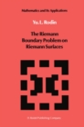 The Riemann Boundary Problem on Riemann Surfaces - eBook